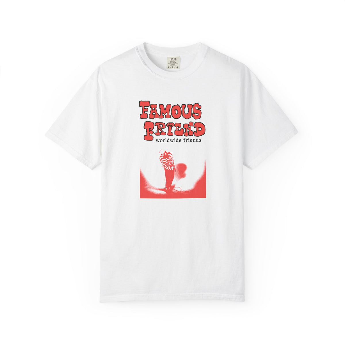 ff worldwide friends tour shirt (black/white)