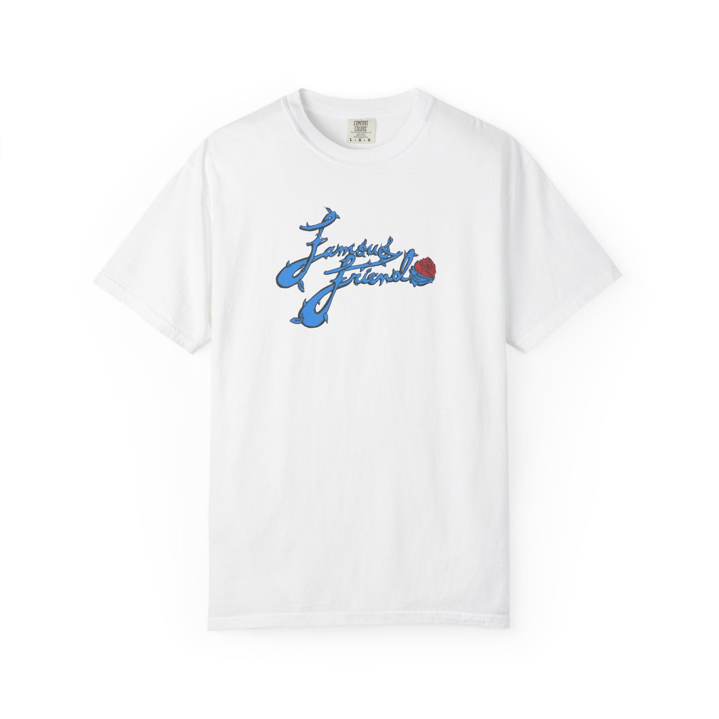 ff rose tee (white)