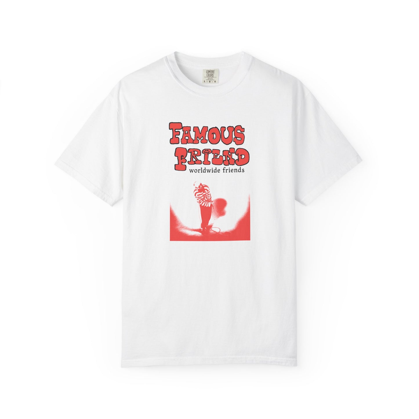 ff worldwide friends tour shirt (black/white)