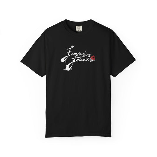 ff rose tee (black)