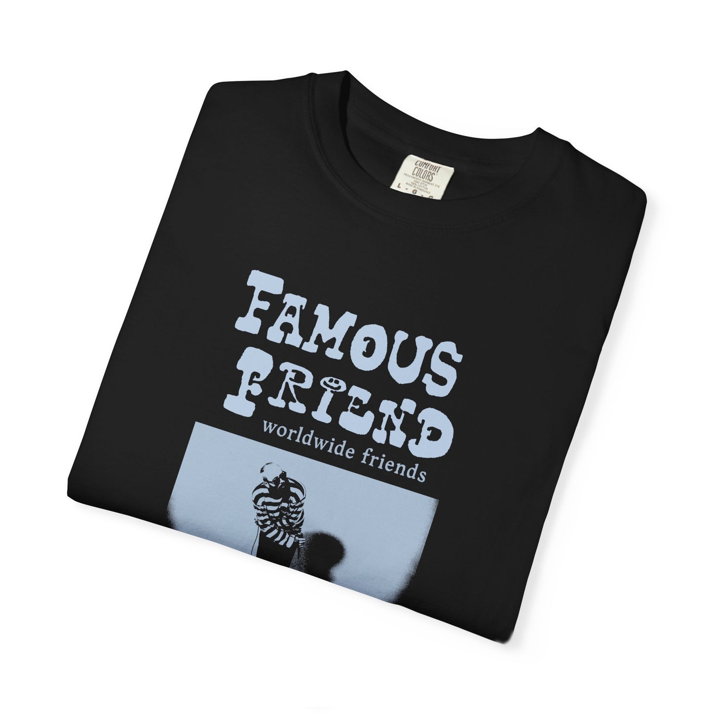 ff worldwide friends tour shirt (white/black)